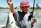 Kid with Small Barra